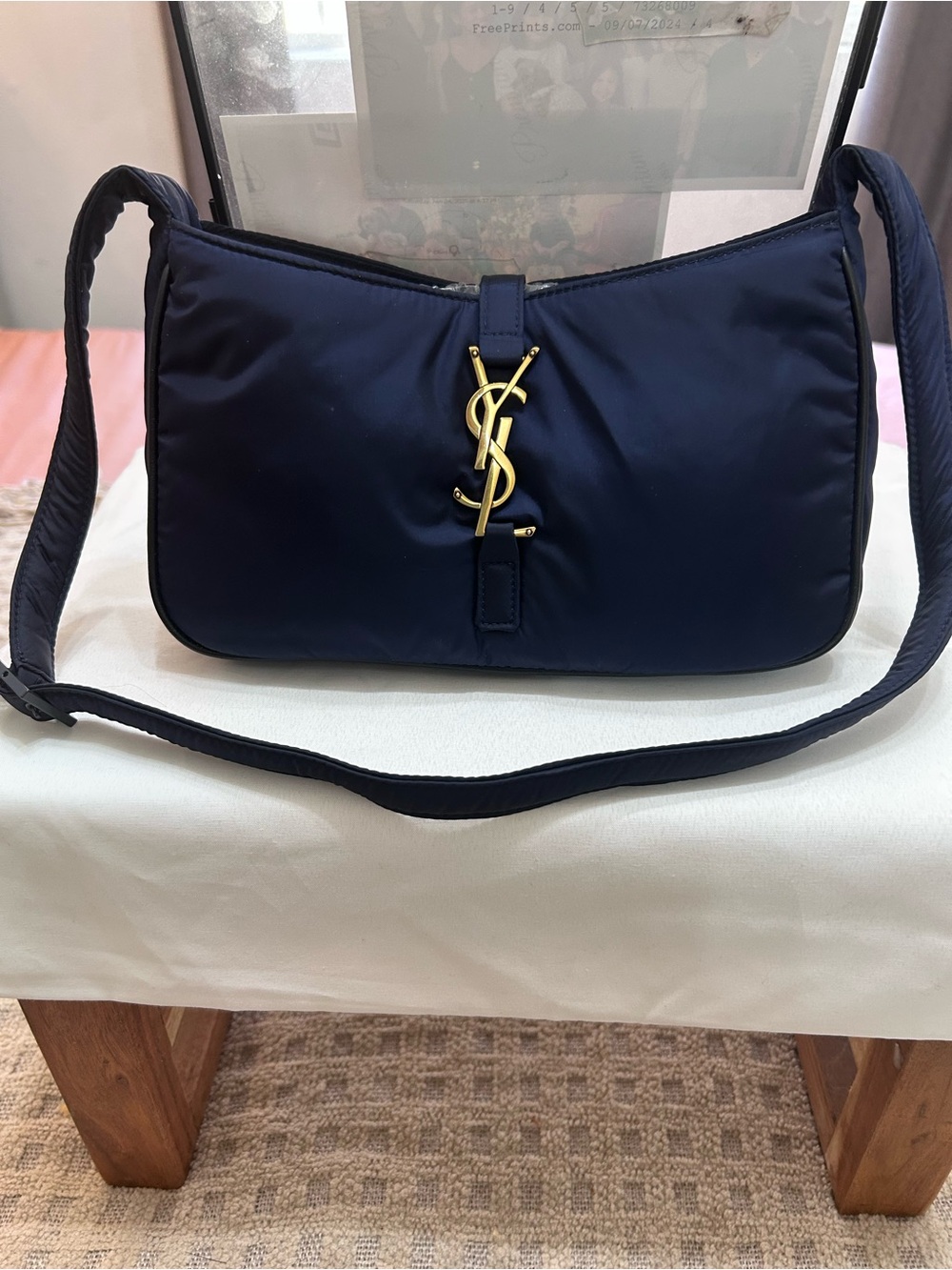 Saint Laurent Le 5 á 7 Nylon Shoulder Bag
